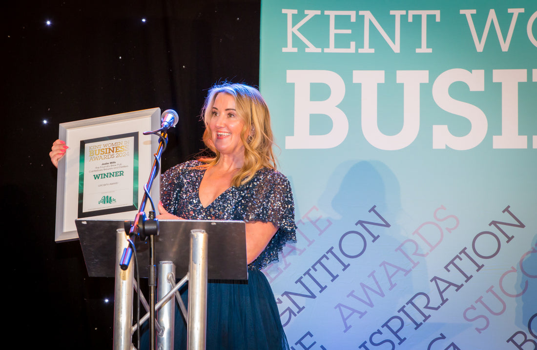 Jodie Wins Kent Business Woman of the Year in The Growth Category