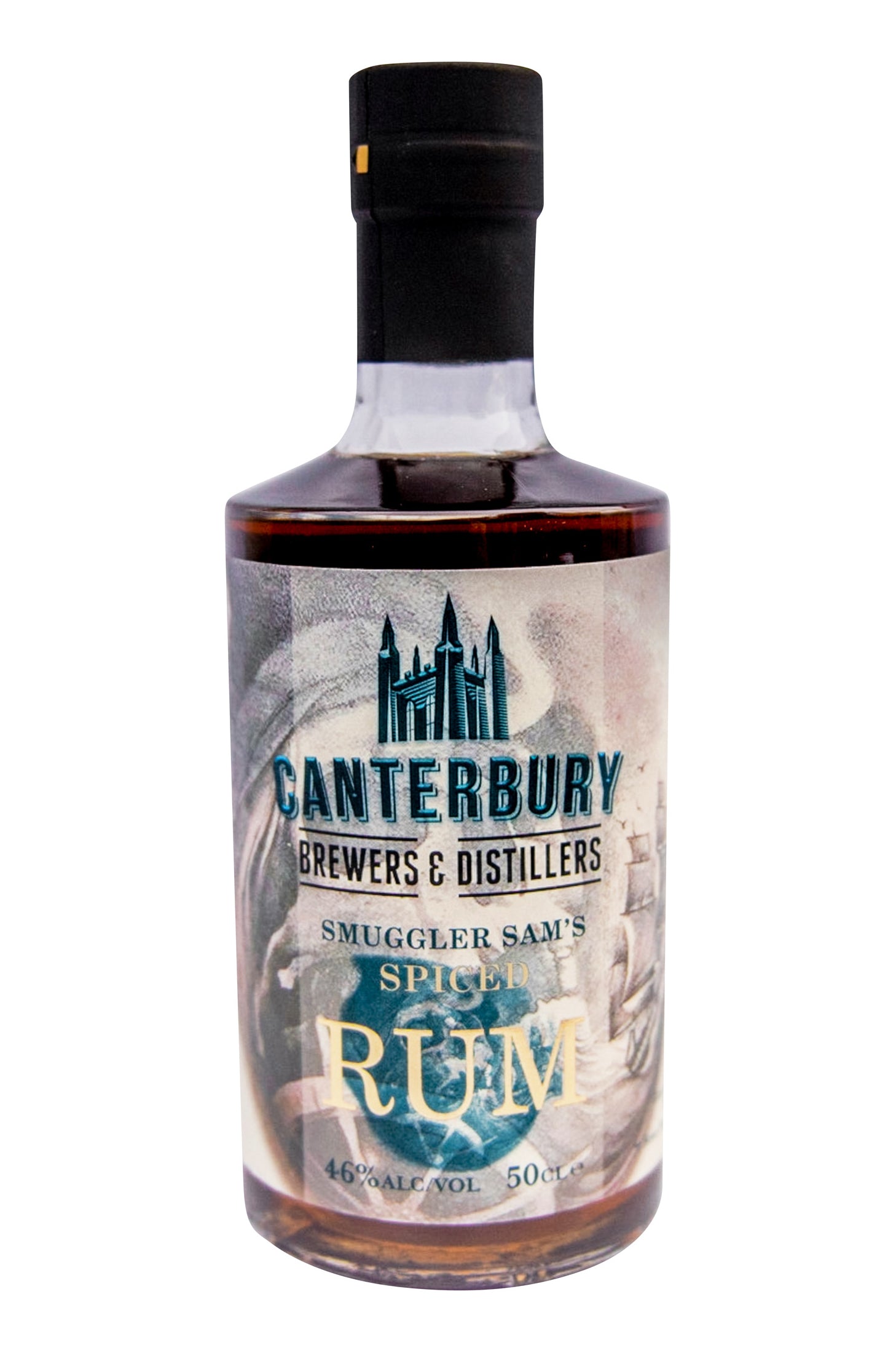 Canterbury Smuggler Sam's Spiced Rum 50cl