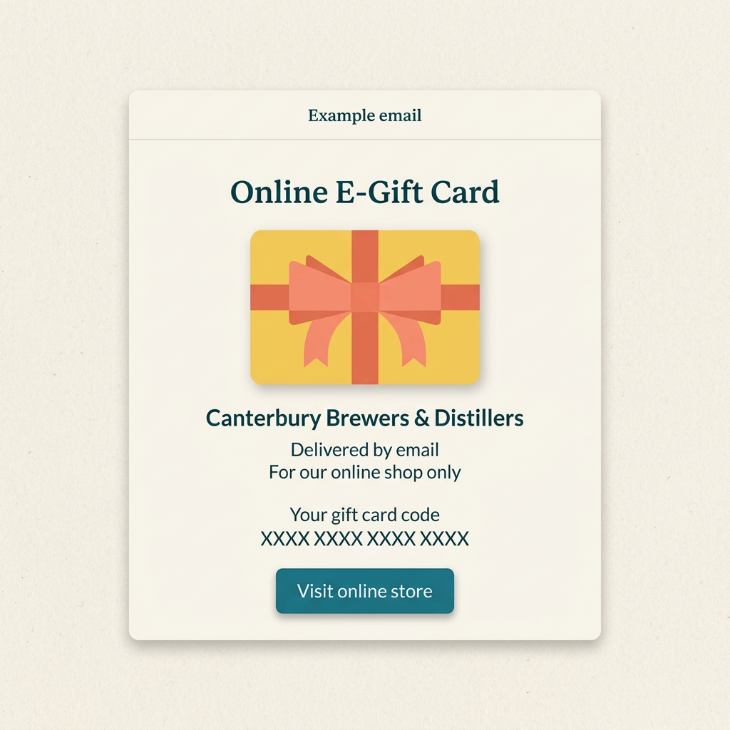 Online e-gift card product image