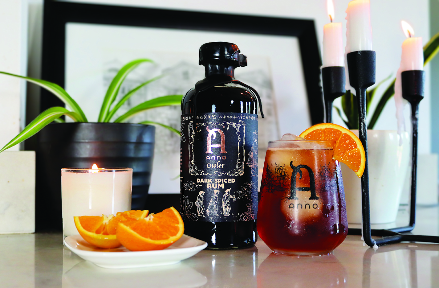 Anno Owler Dark Spiced Rum 70cl - Image 3